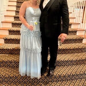 Revelry sky Blue tulle Dress